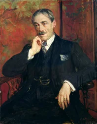 Porträtt av Paul Valéry (1871-1945), 1923